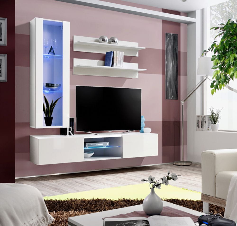 Veneti Obývačková zostava FREYA 2 - biela